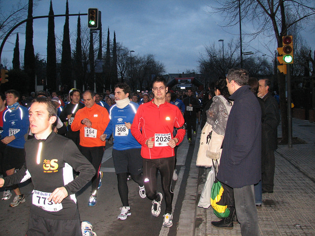 Sant silvestre 2010 - Salida