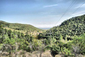 Vistas de Prades desde la Ermita