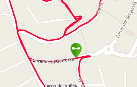 Segmentos de una Actividad Garmin
