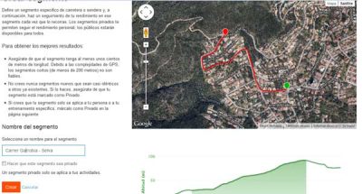 Strava Crear Segmento Strava Crear Segmento