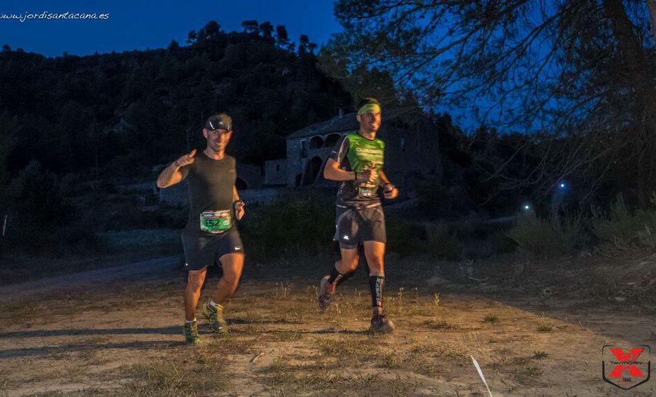 Con Rubén (152) en la Vila Km10