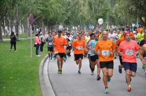 Rambla Celler KM 3 Mitja Marato Sant Cugat 2015