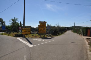 Desvio al Cementerio Sant Julià de Boada