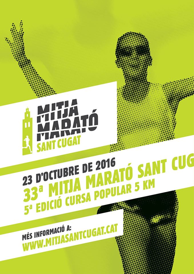 Cartel Mitja Sant Cugat 2016