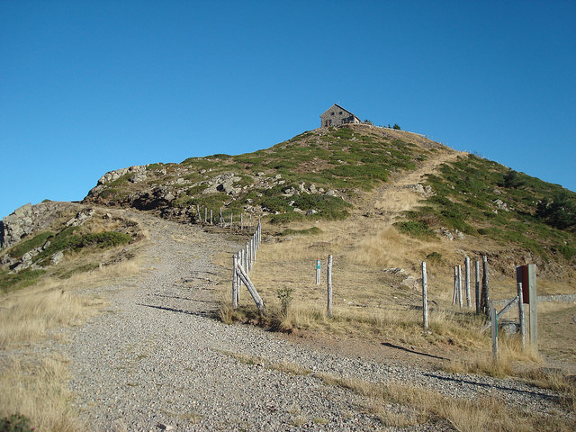 Turó de l'Home desde Coll Pregon