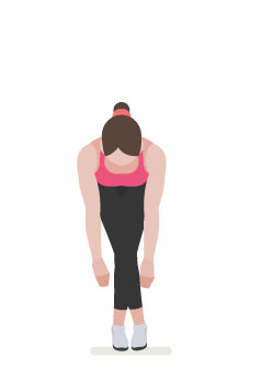 Estiramiento de cintilla de pie Estiramiento de cintilla de pie