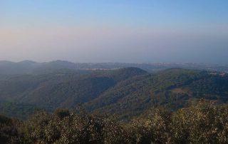 El maresme desde la Cima Turó Montalt