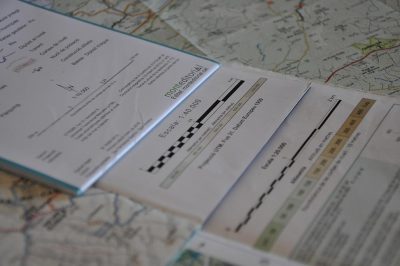 Mapas en papel