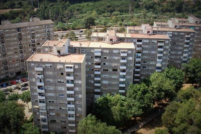 Vista Aerea de los edificios