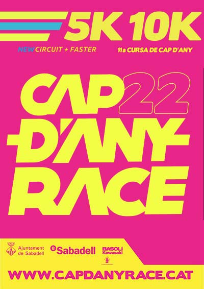 Cartel 11a Cap d'any Race 2022