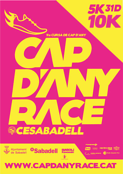 Cartel 14a Cap d'any Race 2025