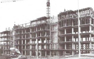 Construcción de los edificios