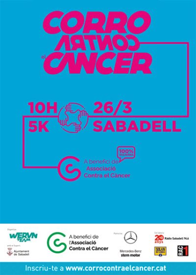 Cartel Corro Contra el Cancer 2023