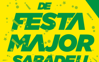 Cartel Cursa de la Festa Major de Sabadell 2023