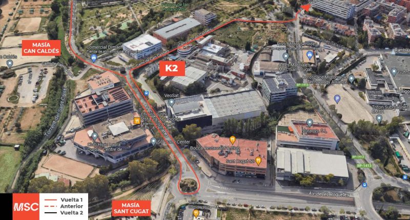 Recorrido Mitja Marató Sant Cugat