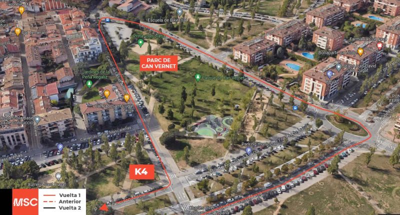 Recorrido Mitja Marató Sant Cugat