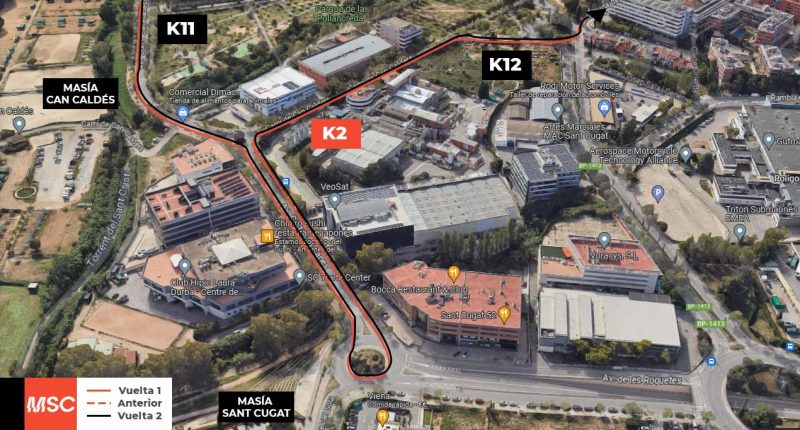 Recorrido Mitja Marató Sant Cugat