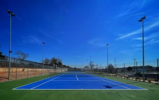 Remodelación de las pistas de Tenis