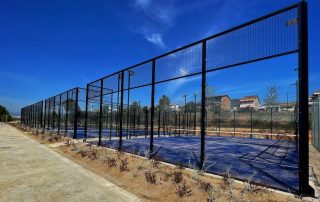 Remodelación de las pistas de Tenis