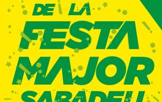 Cartel Cursa Festa Major Sabadell 2024