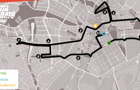 Recorrido Mitja Marató Sant Cugat 10K