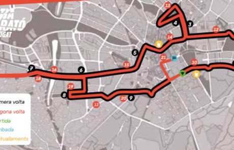 Recorrido Mitja Marató Sant Cugat 21K