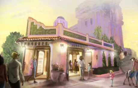 Arte conceptual de la tienda de la Tower Terror