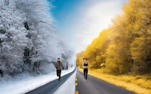 Diferencias de correr con frío o calor