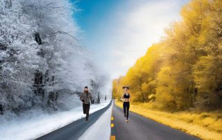 Diferencias de correr con frío o calor