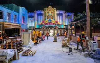 Disney Theater dentro del Word Premiere