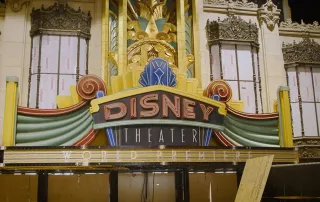 Maqueta del Disney Theater dentro del Word Premiere