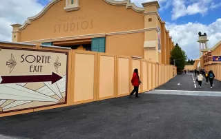 Pasillo habilitado para la entrada