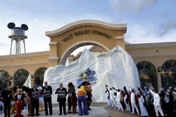 Inauguración del Walt Disney Studios Park en 1999