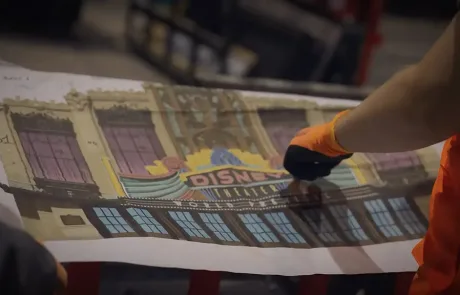 Diseño del Disney Theater dentro del Word Premiere