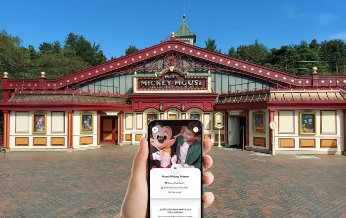 Meet Mickey Mouse Cola virtual Disneyland París
