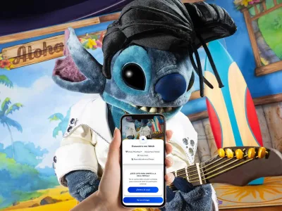Meet Stitch Cola virtual Disneyland París