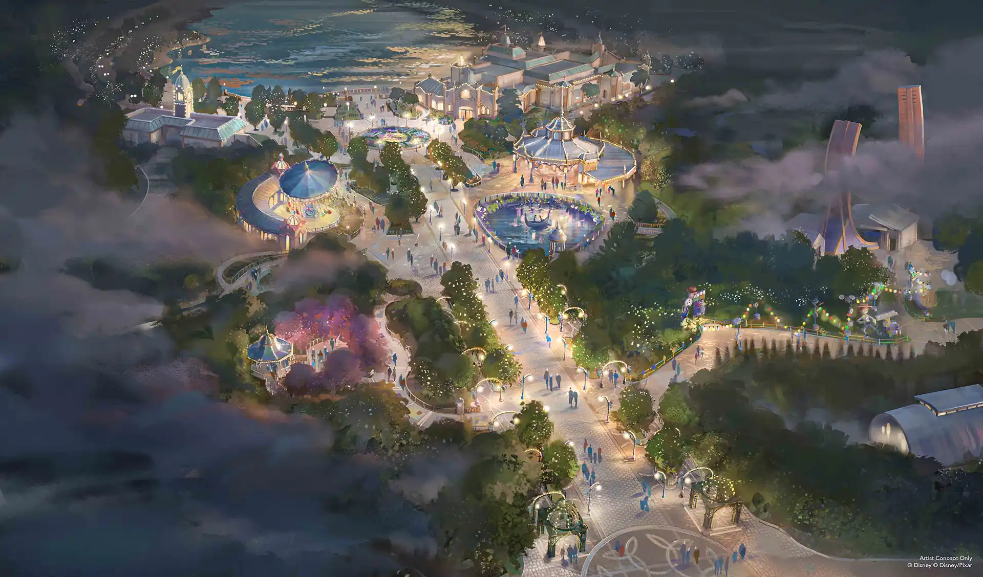 Arte conceptual del Adventure Way 2024