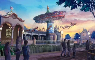 Atracción Up en Disneyland París