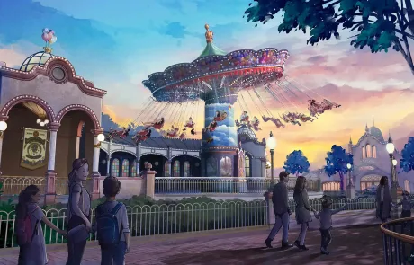 Atracción Up en Disneyland París
