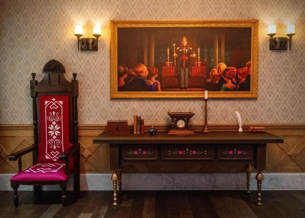 Rencontre Royal - Elsa y Anna World of Frozen - Disneyland París