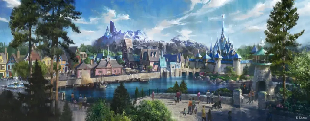 Imagen conceptual del reino de Arendelle
