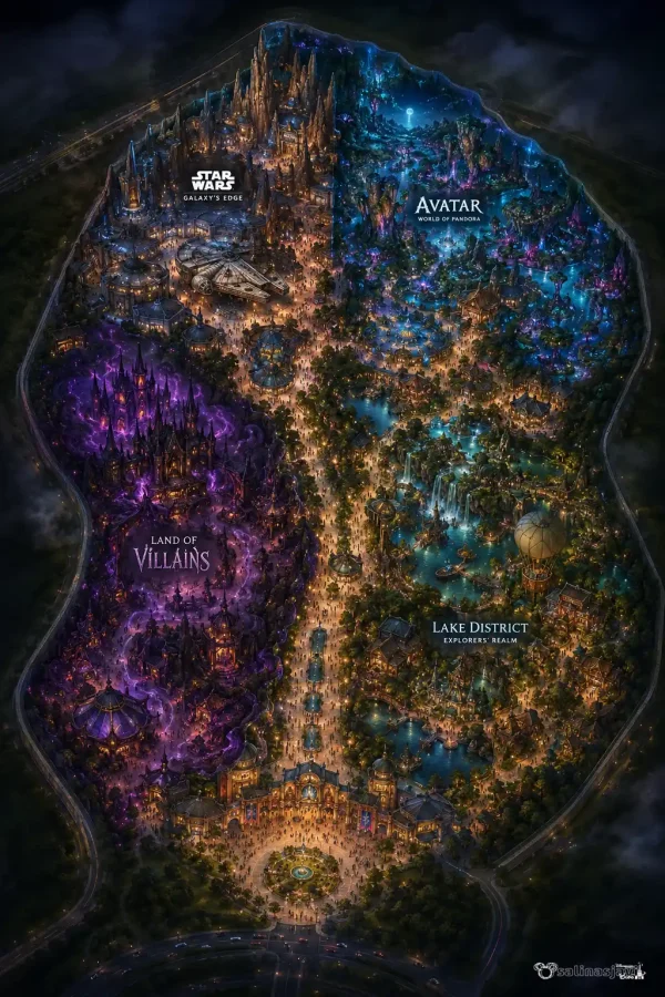 Temáticas del posible tercer parque de Disneyland Paris