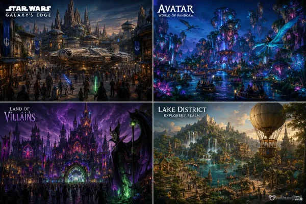 Temáticas del posible tercer parque de Disneyland Paris
