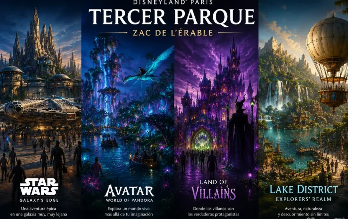Temáticas del posible tercer parque de Disneyland Paris