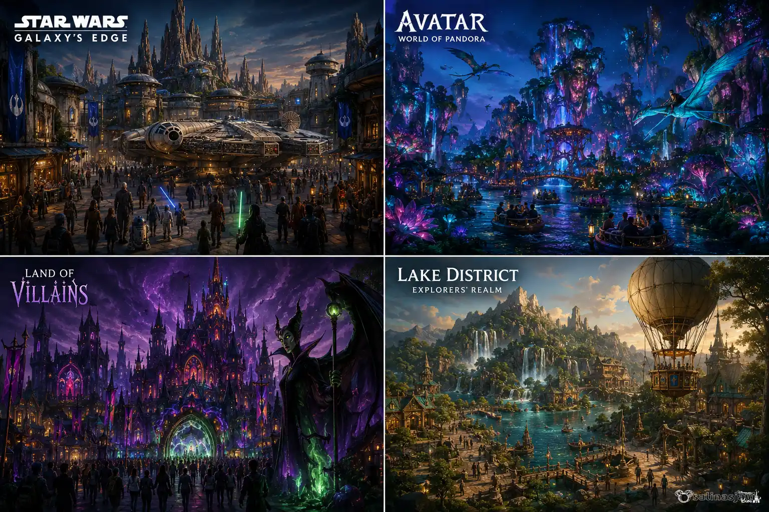 Temáticas del posible tercer parque de Disneyland Paris