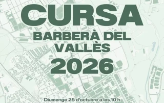 Cartel I Cursa Barbera 2026