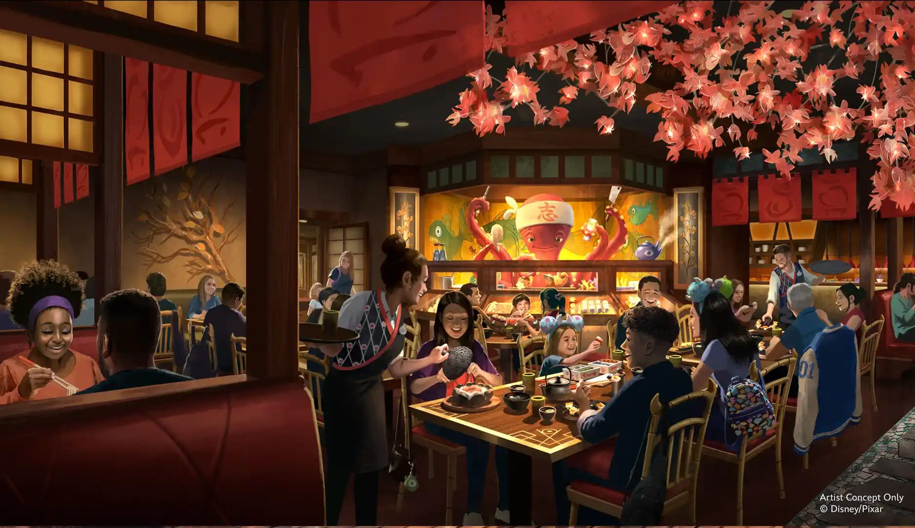 Harryhausen’s Restaurant Monstropolis Disneys-Hollywood-Studios
