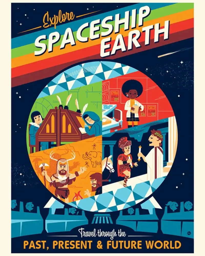 Spaceship Earth Art