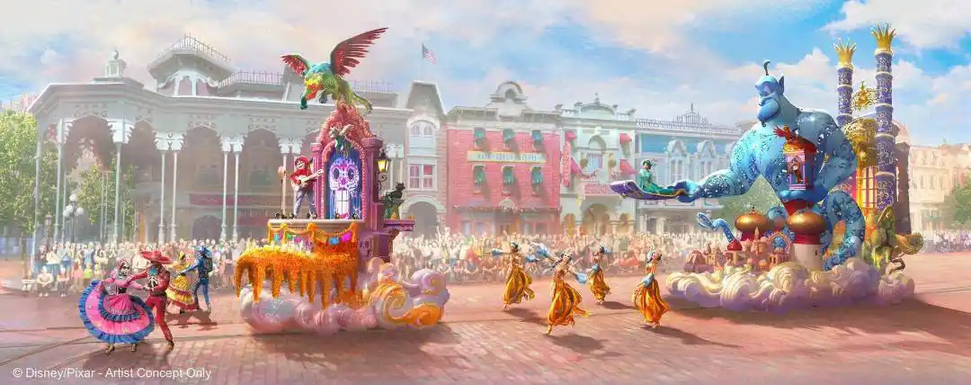 Una nueva gran cabalgata para Disneyland Park