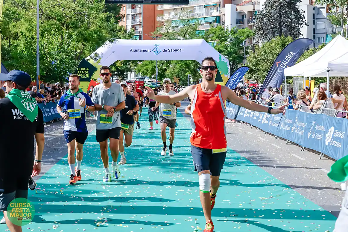 Cursa Festa Major Sabadell 2026 - Meta